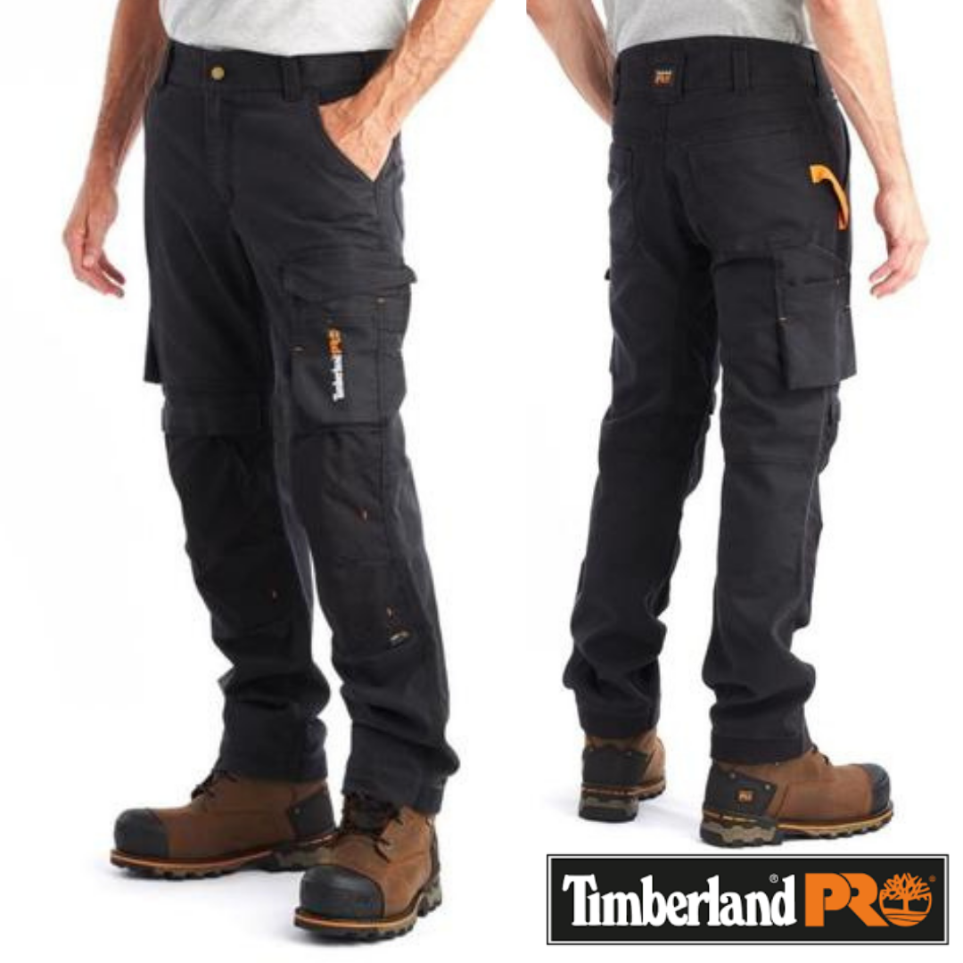 Men's Ironhide Knee-Pad Work Pants in Black by Timberland PRO – KIVIK